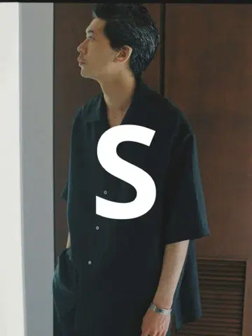 [LIDNM] LINEN WASHER HUGE SHIRT S 사이즈