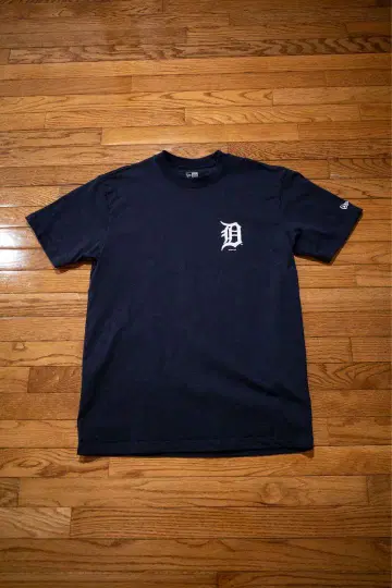 MLB newera 디트로이트 타이거즈 티셔츠 네이비 L 사이즈