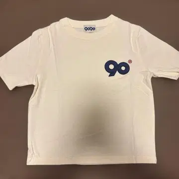 9090 나인 나인티 로고 티셔츠 미사용 새상품 치비 티 배가 보이는