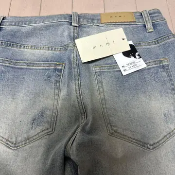 mnmi 데미지 데님 청바지 29