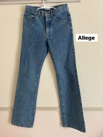 Allege 세미 플레어 데님 사이즈 3