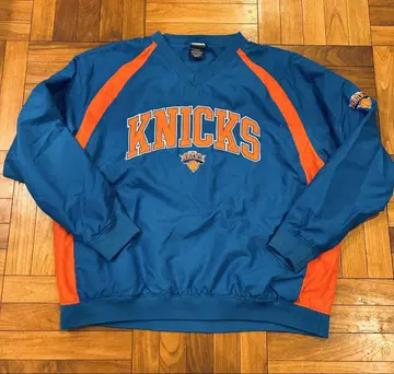 NBA 자수 팀 로고 닉스 나일론 자켓 풀오버 XL