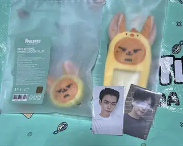 TXT POPUP 포토 카드 홀더 팬 쿵 페이스 키링