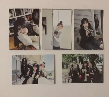 보이는 아이 오리지널 카드 5장 세트