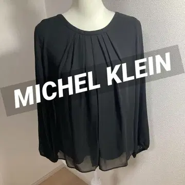미쉘클랑 MICHEL KLEIN MK 블라우스 블랙