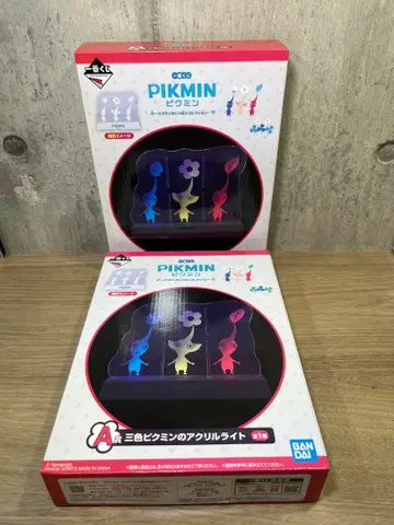 제일복권 피크민 A상 삼색 피크민 아크릴 라이트 피크민 제일복권