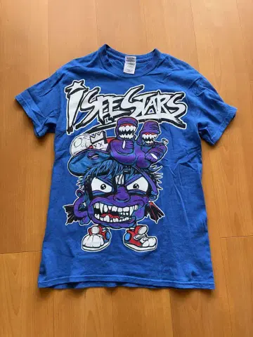 I See Stars 티셔츠 S 사이즈 파랑