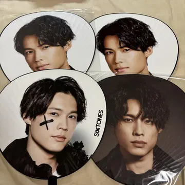 SixTONES 마츠무라 호쿠토 부채 4개 세트