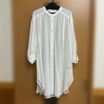 새상품 택 없음 스콧 클럽 Aga 블라우스 화이트