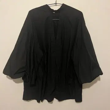 블랙 반소매 셔츠 사이즈 2