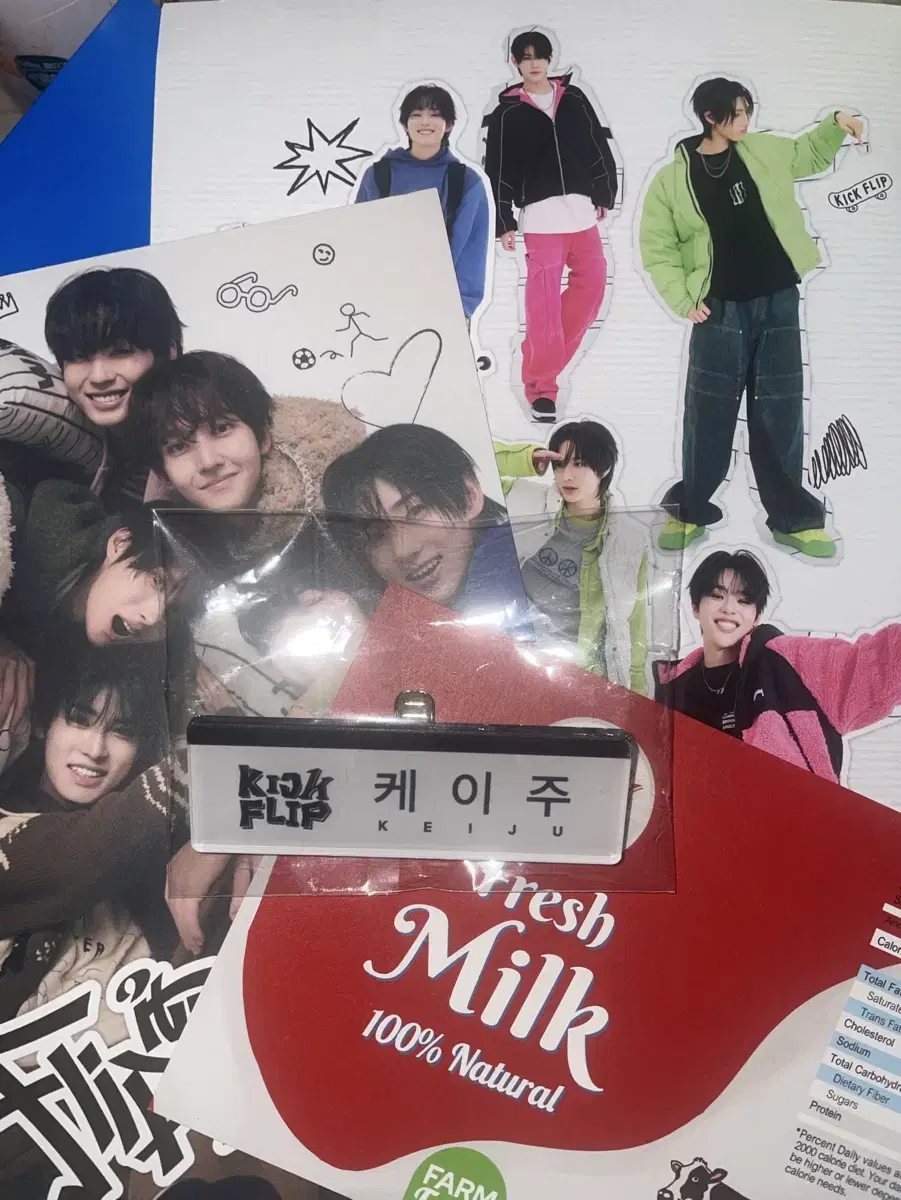 Kickflip pop up Keizuu name tag