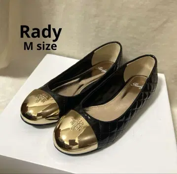 Rady 레이디 선금 플랫 슈즈 펌프스 M 퀼팅 고급