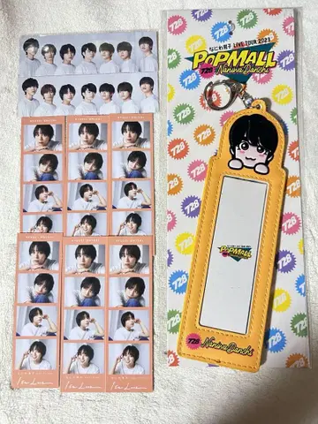 나니와단시 오니시 류세이 POPMALL 포토 카드 포토 카드 홀더