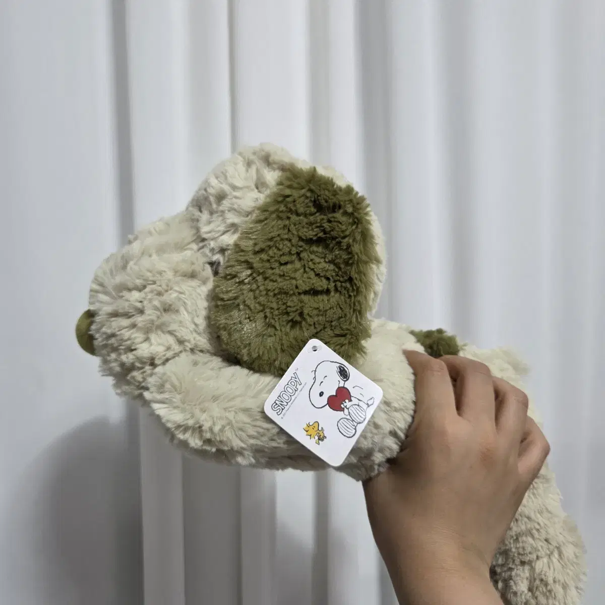 피넛츠 스누피 강아지 캐릭터 고전 만화 인형 굿즈 애니메이션 카키