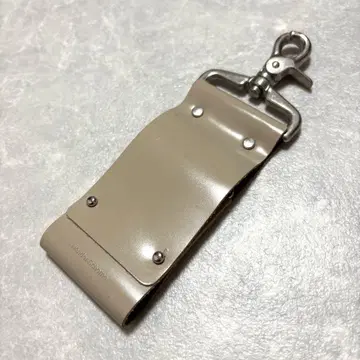 Hender Scheme assemble key case 베이지 가죽