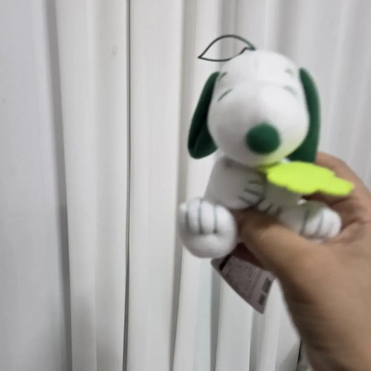 피넛츠 스누피 강아지 캐릭터 고전 만화 인형 굿즈 애니메이션 초록 스트랩