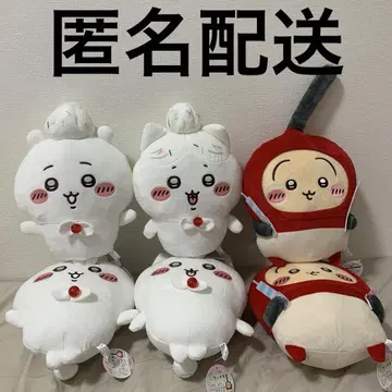 치이카와 생일 BIG 봉제 인형 치이카와 하치와레 토끼 3종 2세트