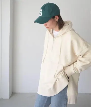CANALJEAN RCW 하프 지퍼 풀오버