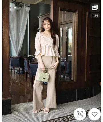 프로포션 바디 드레싱 블라우스 2웨이 프론트 개더 블라우스