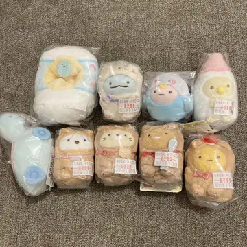 스미코구라시 테노리 봉제 인형 9개 세트