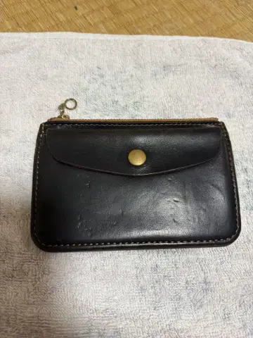 Vintage Works 블랙 코인 케이스