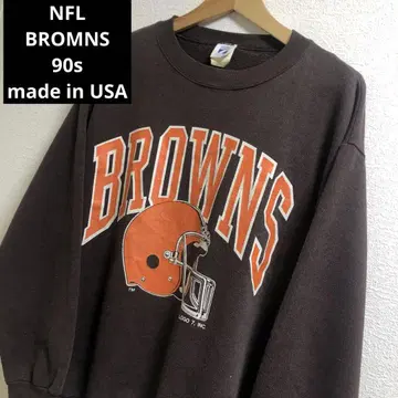 NFL BROWNS 트레이닝복 맨투맨 LOGO7 미국제