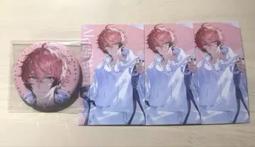 니지산지 SUISAI RAIN 캔뱃지 비주얼 카드 아카기 웬