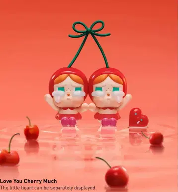 POPMART crybaby crying for love 체리