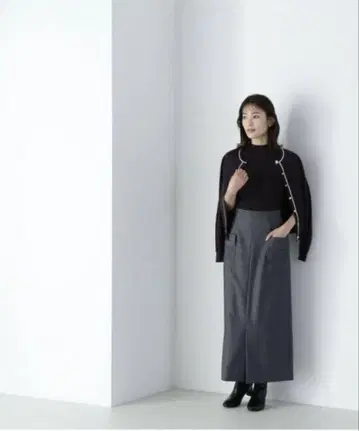 NATURAL BEAUTY BASIC 내로우 스커트 M