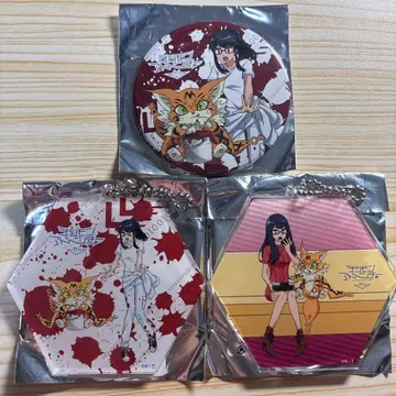 디지몬 모치즈키 메코메이 몬 가라테츠 가라오케의 철인 캔뱃지 아크링 키링