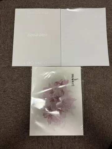 Snow Man 팜플렛 3개 세트 낱개 판매 가능