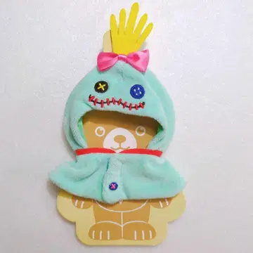 디즈니 스토어 유니베어 시티 스티치 스크램프 봉제 인형 판초