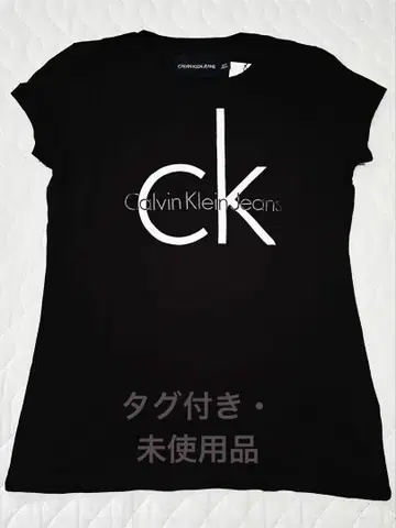 CalvinKlein 반팔 티셔츠 (블랙) BLK US 사이즈