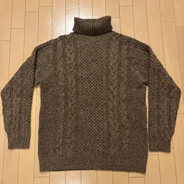 B&Y UNITED ARROWS 피셔맨 터틀넥 니트