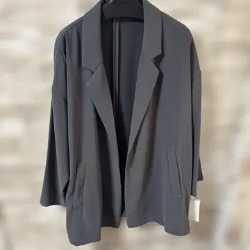 프라이어리티 그레이 테일러드 자켓