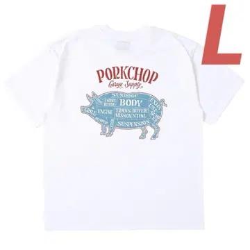 PORKCHOP PORK BACK TEE 포크찹