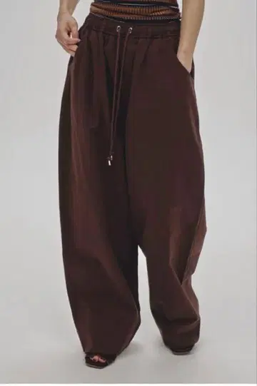 todayful easy chino pants 36 버건디