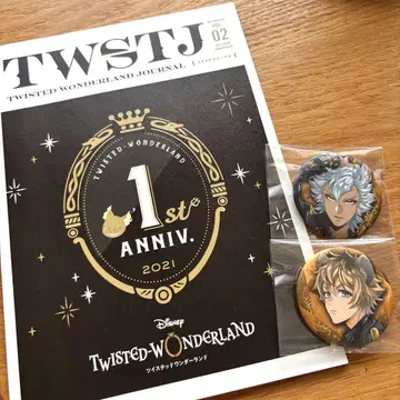 트위스트 전시회 5주년 Dazzling 캔뱃지 / 잭, 라기