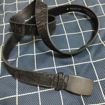 미니멀리스트 판매 새상품급 5351 수영장 패치 디자인 패턴 소가죽 벨트