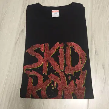 SKID ROW 투어 티 로고 티셔츠