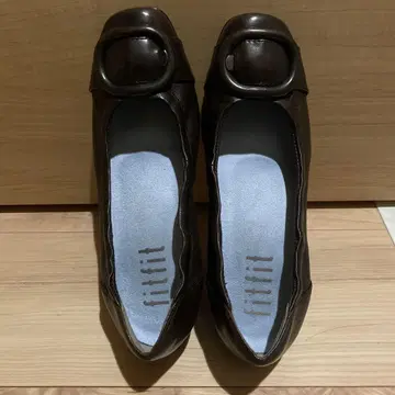fitfit 펌프스 짙은 브라운 24cm 힐 4cm