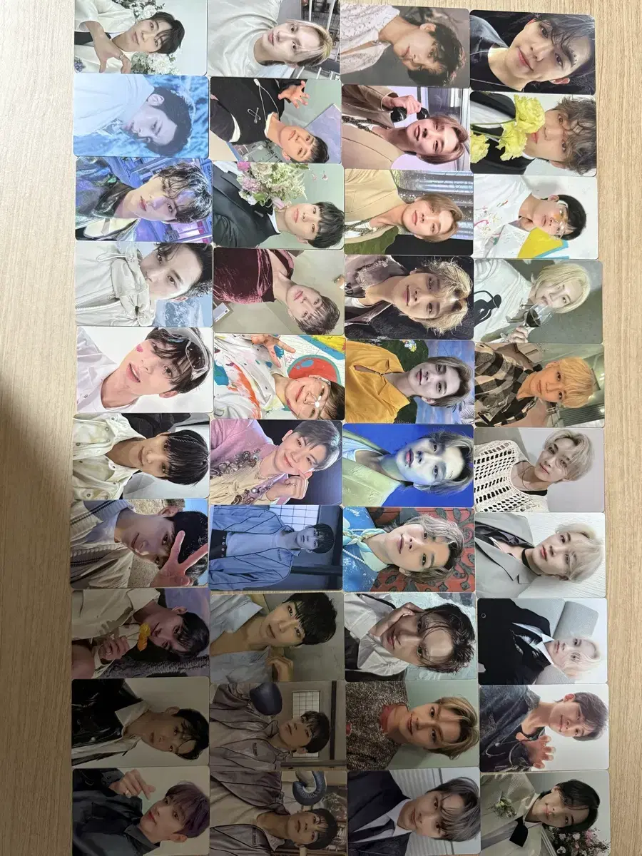 세븐틴 포카 73개 일괄 판매