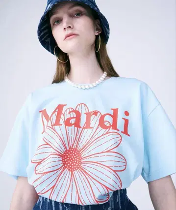 마르디 메크르디 TSHIRT FLOWERMARDI