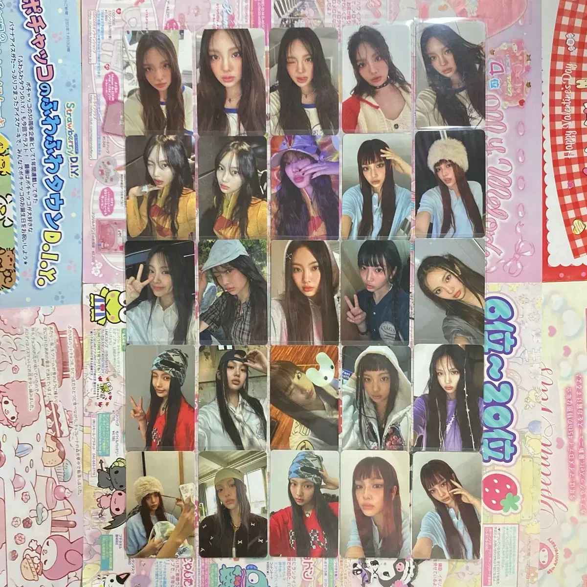 NewJeans Hyein poca wts sell bulk Minji Hanni Daniel Haerin njz