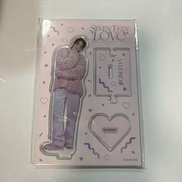미개봉 새상품 SEVENTEEN JEONGHAN 아크릴 스탠드 LOVE