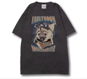 VAULTROOM x Monster Hunter AIROU 티셔츠