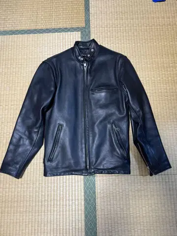 Schott 641 싱글 라이더 USA제 34 보아 라이너 포함