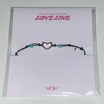 NiziU LOVE LINE 굿즈 팔찌 마유카 MAYUKA