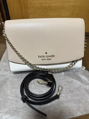 kate spade 숄더백 베이지/화이트