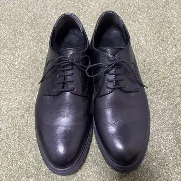 지유 가죽 더비 신발 26.5cm